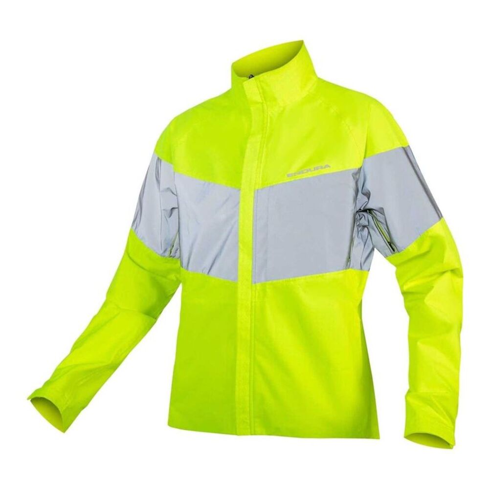 Endura Mens Urban Luminite Lightweight Cycling Jacket / Hi Vis Yellow